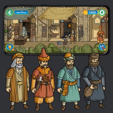 طراحی شخصیت و تصویرسازی (Game Art) برای گیم